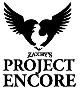 ZAXBY'S PROJECT ENCORE trademark