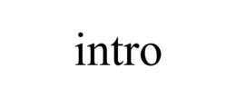 INTRO trademark