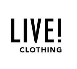 LIVE! CLOTHING trademark