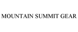 MOUNTAIN SUMMIT GEAR trademark