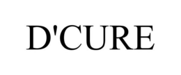 D'CURE trademark