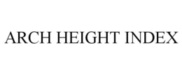 ARCH HEIGHT INDEX trademark