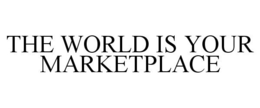 THE WORLD IS YOUR MARKETPLACE trademark