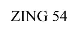 ZING 54 trademark