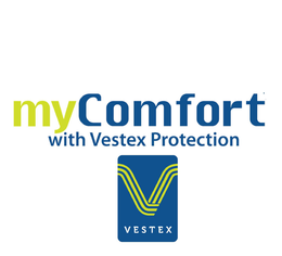 MYCOMFORT WITH VESTEX PROTECTION V VESTEX trademark