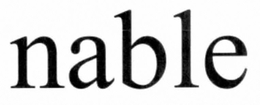 NABLE trademark