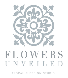 FLOWERS UNVEILED FLORAL & DESIGN STUDIO trademark