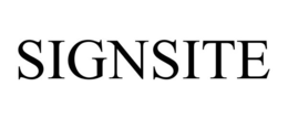 SIGNSITE trademark