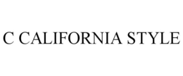 C CALIFORNIA STYLE trademark