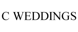 C WEDDINGS trademark