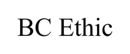 BC ETHIC trademark