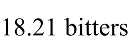 18.21 BITTERS trademark