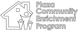 PLAZA COMMUNITY ENRICHMENT PROGRAM trademark