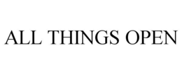 ALL THINGS OPEN trademark