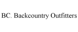 BC. BACKCOUNTRY OUTFITTERS trademark