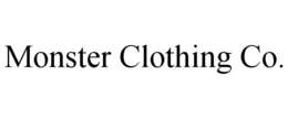 MONSTER CLOTHING CO. trademark