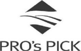 PRO'S PICK trademark