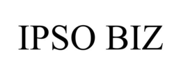 IPSO BIZ trademark
