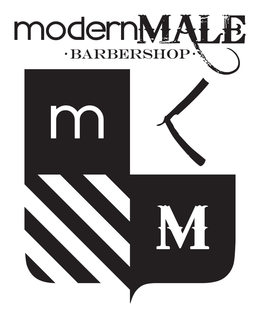 MODERN MALE ·BARBERSHOP· M M trademark