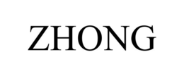ZHONG trademark