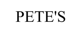PETE'S trademark