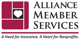 ALLIANCE MEMBER SERVICES A HEAD FOR INSURANCE. A HEART FOR NONPROFITS. trademark