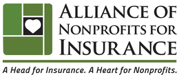 ALLIANCE OF NONPROFITS FOR INSURANCE A HEAD FOR INSURANCE. A HEART FOR NONPROFITS. trademark
