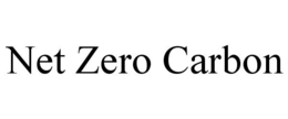 NET ZERO CARBON trademark
