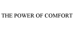 THE POWER OF COMFORT trademark