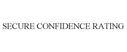 SECURE CONFIDENCE RATING trademark
