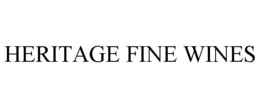 HERITAGE FINE WINES trademark