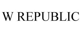 W REPUBLIC trademark