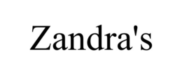 ZANDRA'S trademark