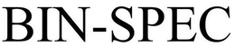 BIN-SPEC trademark