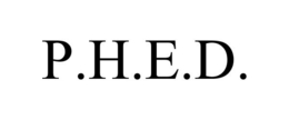 P.H.E.D. trademark
