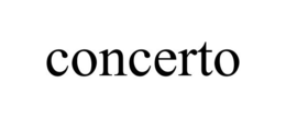 CONCERTO trademark