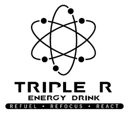 TRIPLE R ENERGY DRINK REFUEL · REFOCUS · REACT trademark