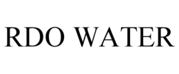 RDO WATER trademark