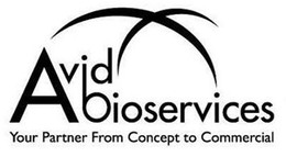 AVID BIOSERVICES YOUR PARTNER FROM CONCEPT TO COMMERCIAL trademark