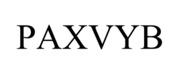 PAXVYB trademark