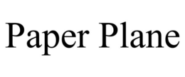 PAPER PLANE trademark