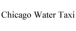 CHICAGO WATER TAXI trademark