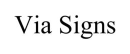 VIA SIGNS trademark