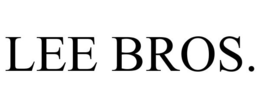 LEE BROS. trademark