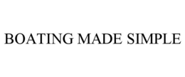 BOATING MADE SIMPLE trademark