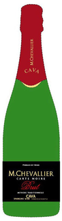 M. CHEVALLIER CAVA PRODUCE OF SPAIN M. CHEVALLIER CARTE NOIRE BRUT MÉTHODE TRADITIONELLE CAVA SPARKLING WINE - FERMENTED IN THIS BOTTLE trademark