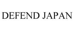 DEFEND JAPAN trademark