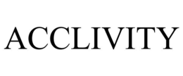 ACCLIVITY trademark