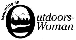 BECOMING AN OUTDOORS-WOMAN trademark