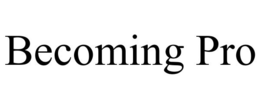 BECOMING PRO trademark